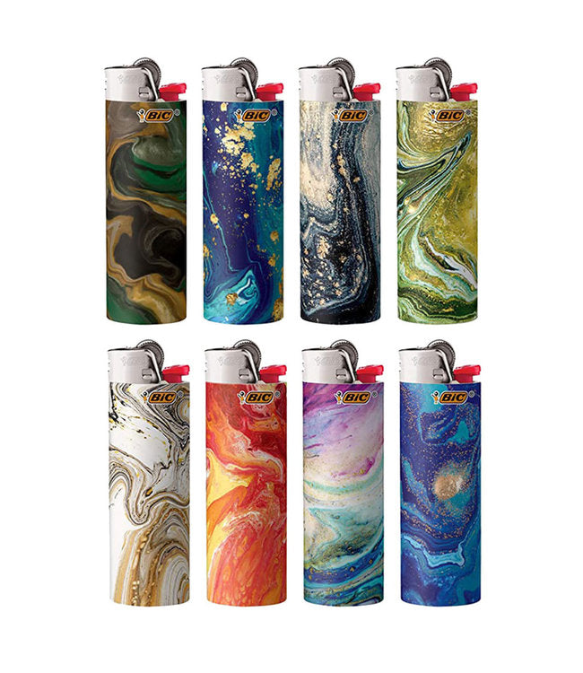 Bic Lighter Special Edition - Marble Series (50/case)