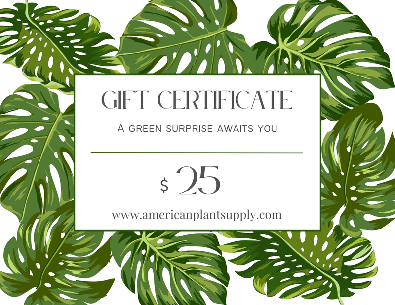 American Plant Supply E-Gift Card