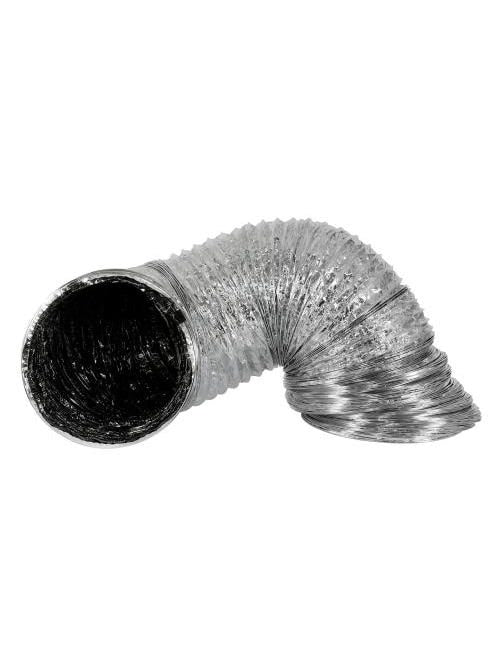 Ideal-Air Supreme Silver / Black Ducting 12 in x 25 ft