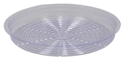 Gro Pro Premium Clear Plastic Saucer 12 in (50/Cs)